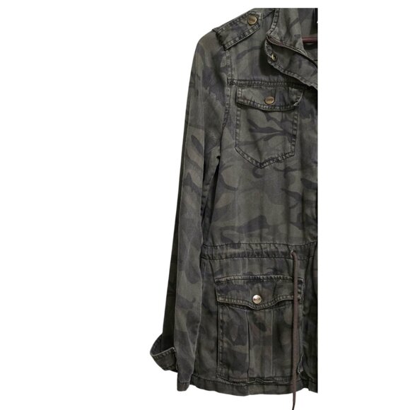 Nanette Lepore Camouflage Utility Jacket Sz XS - Picture 4 of 11